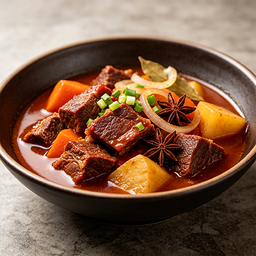 炖牛肉自动化包装解决方案｜产品特性、营养价值与包装工艺解析