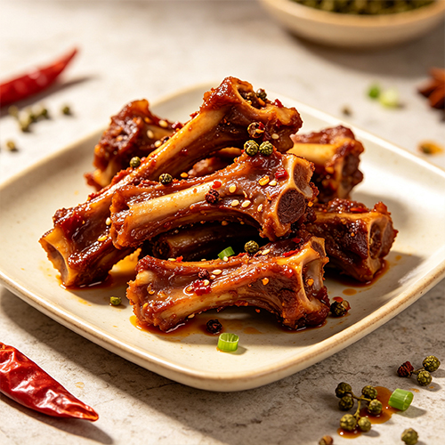 鸭锁骨自动化包装解决方案｜卤味熟食、带骨肉制品给袋式真空包装工艺