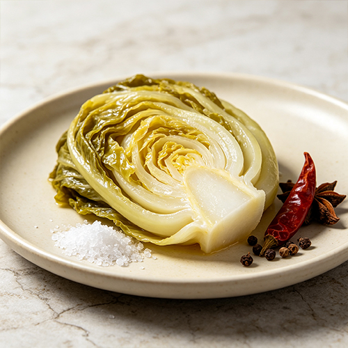 整颗酸菜自动化包装解决方案｜东北酸菜、腌渍蔬菜给袋式真空包装工艺