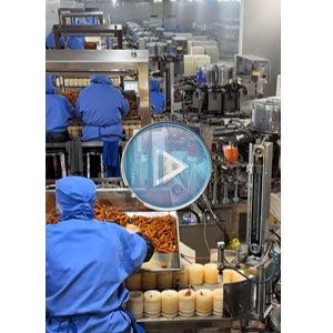 鸡翅环形下料包装机方案｜双转盘高速真空包装机